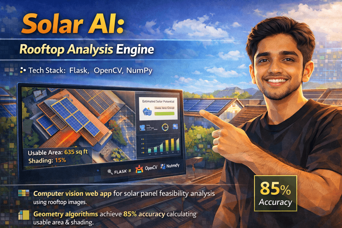 Solar AI: Rooftop Analysis Engine